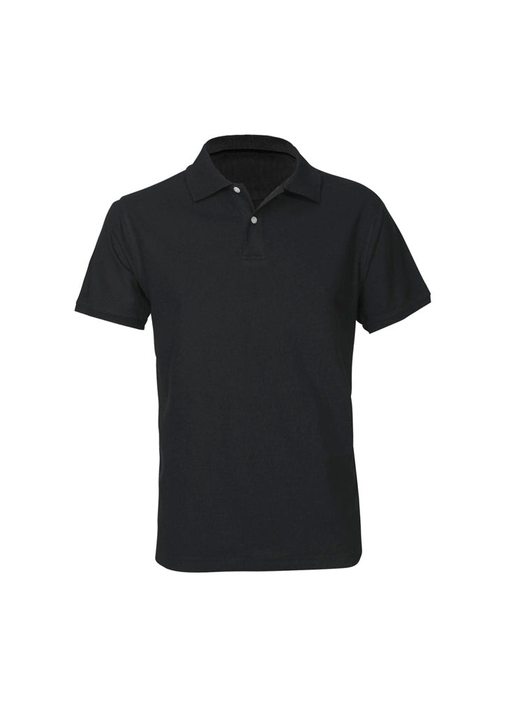 Image of a man wearing a Riviera Top Stitched Men's Polo during a resort vacation.