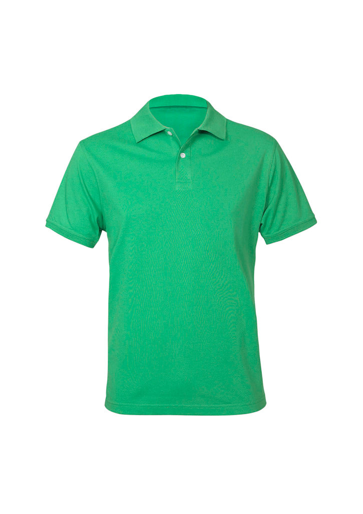 Image of a man wearing a Riviera Top Stitched Men's Polo during a resort vacation.