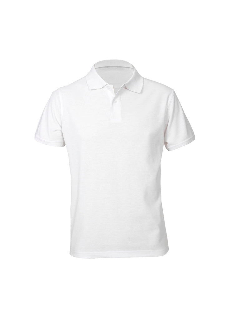 Image of a man wearing a Riviera Top Stitched Men's Polo during a resort vacation.