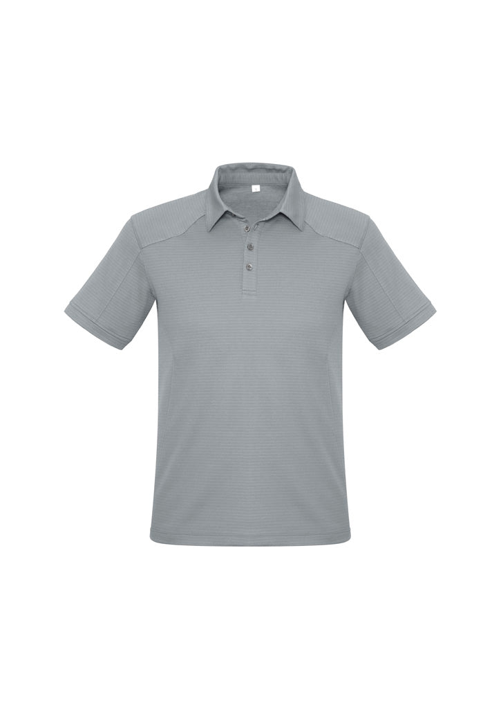 Image of a man wearing an Oxbow Cotton Polyester Men's Polo at a casual gathering.