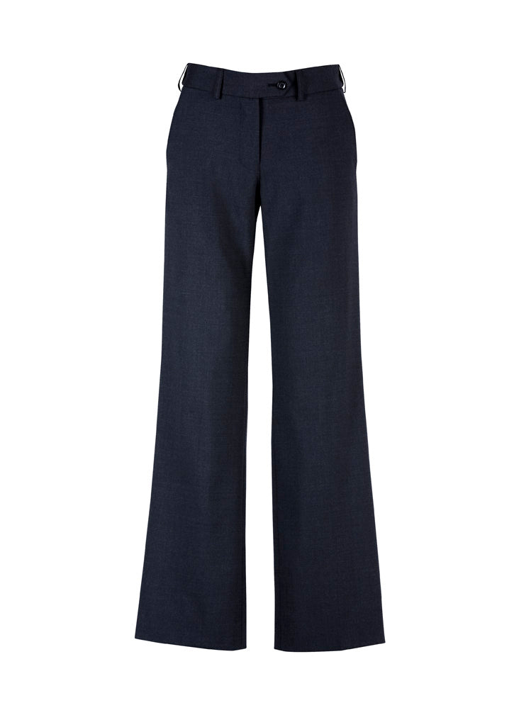 Womens Mid Rise Adjustable Waist Pant