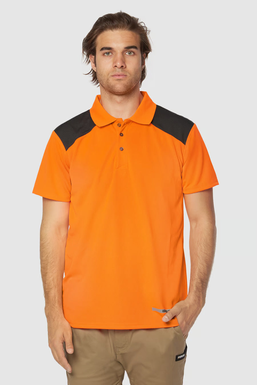 CAT Hi Vis Performance Polos