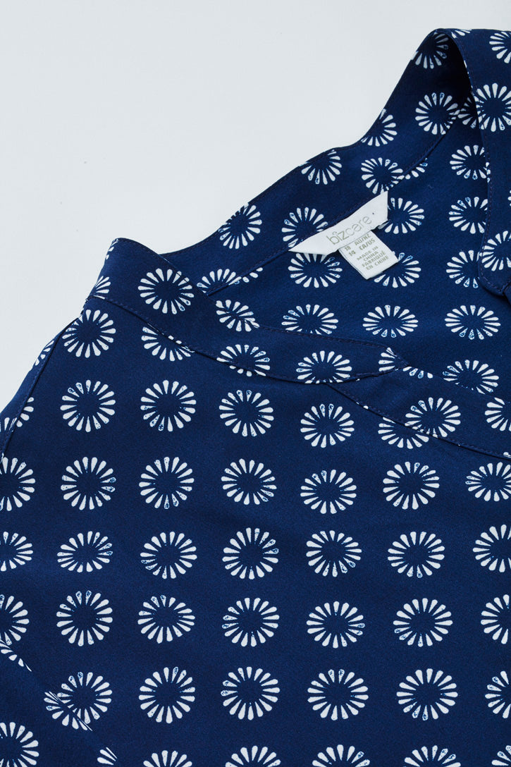 Florence Womens Daisy Print S/S Tunic