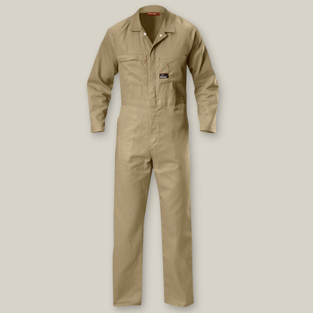 Hard Yakka Lightweight Cotton Drill Coveralls