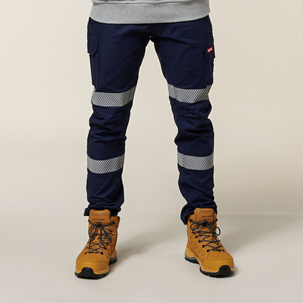 Hard Yakka Slim Fit Stretch Canvas Cargo Pants