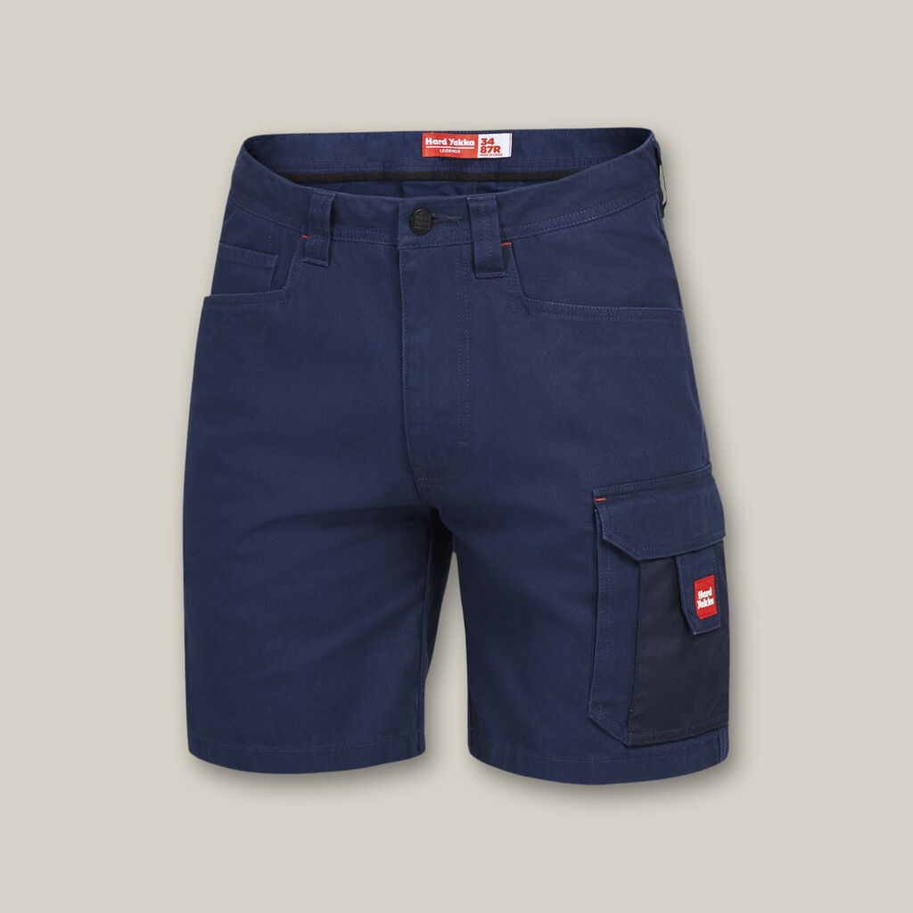 Hard Yakka Legends Relaxed Fit Work Cargo Shorts