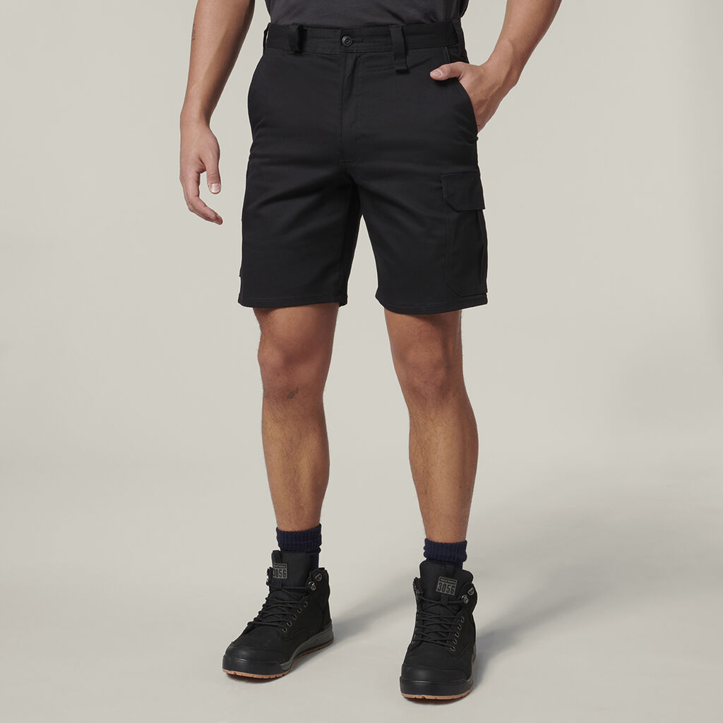 Hard Yakka Relaxed Fit Stretch Work Cargo Shorts