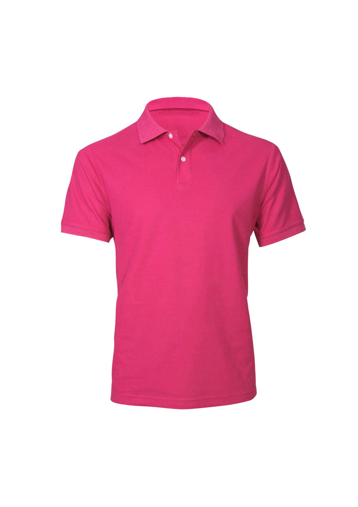 Image of a man wearing a Riviera Top Stitched Men's Polo during a resort vacation.