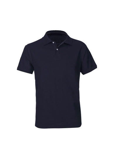 Image of a man wearing a Riviera Top Stitched Men's Polo during a resort vacation.