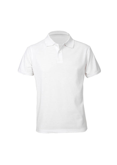 Image of a man wearing a Riviera Top Stitched Men's Polo during a resort vacation.
