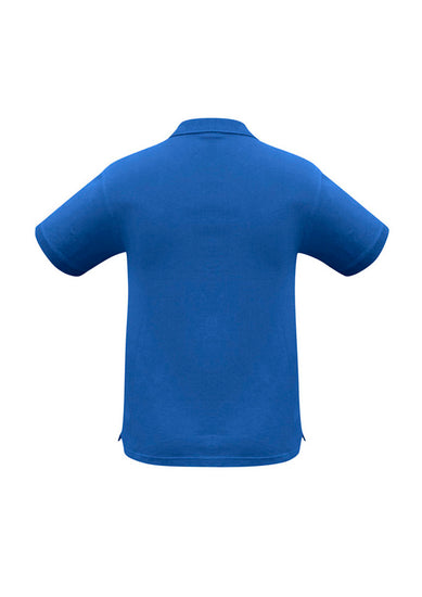 Image of a man sporting a Lake Cotton Elastane Men's Polo during a leisurely boat ride.