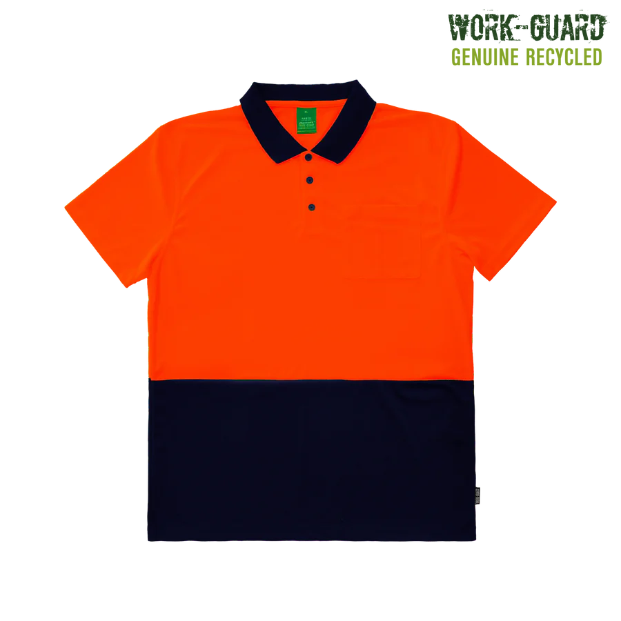 Workguard Recycled Hi Vis Polo