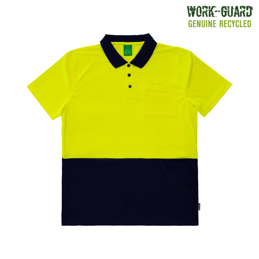 Workguard Recycled Hi Vis Polo