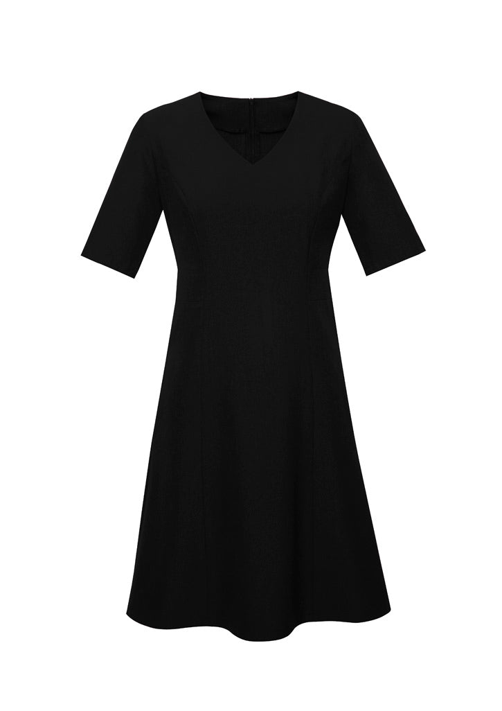 Womens Extended Short Sleeve Dress