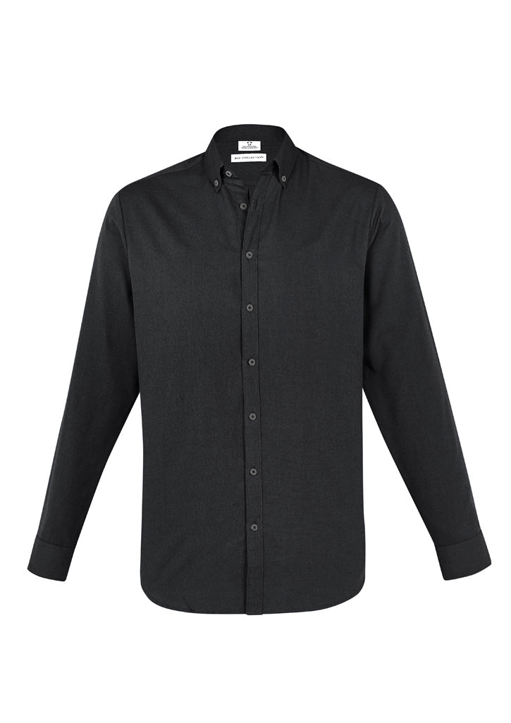Oxford Weave Mens Long Sleeve Shirts