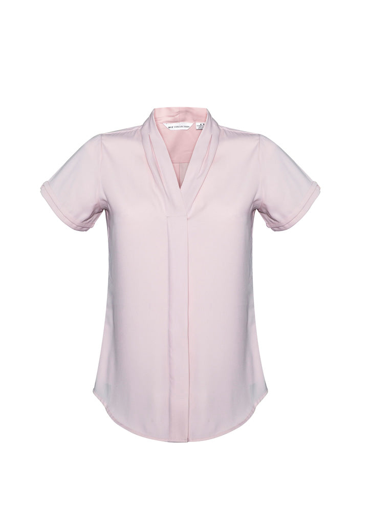 Austin Womens Short Sleeve Blouses