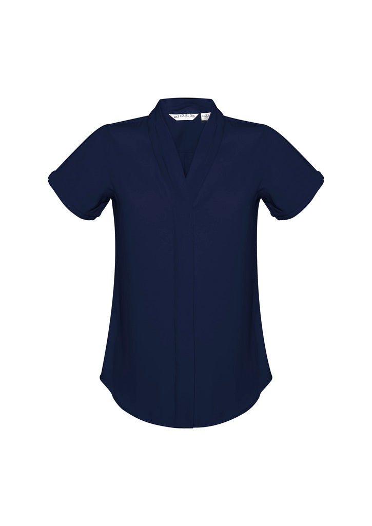 Austin Womens Short Sleeve Blouses