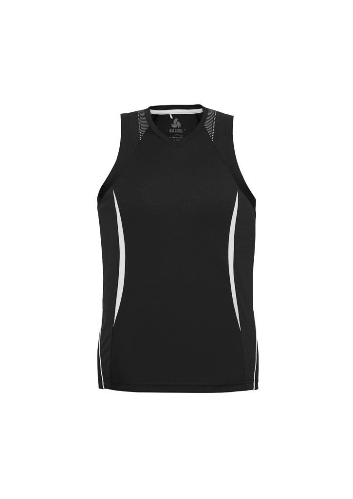 Terry V-Neck Mens Singlets