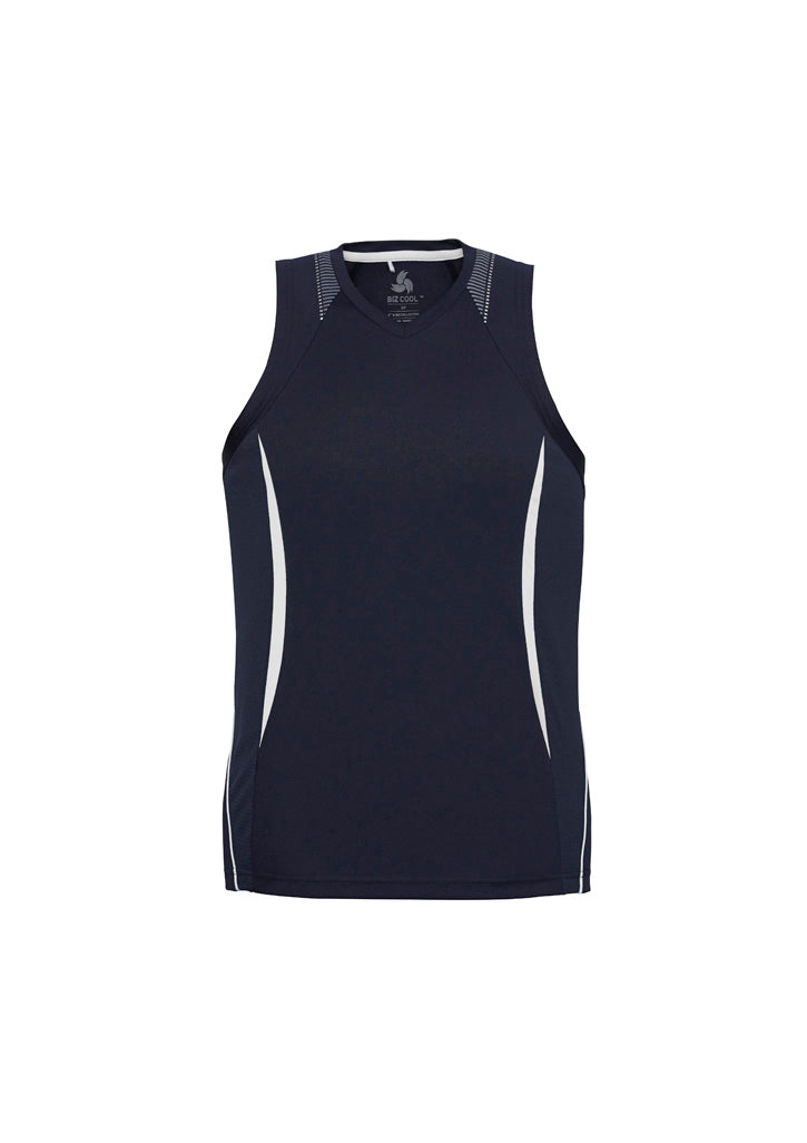 Terry V-Neck Mens Singlets