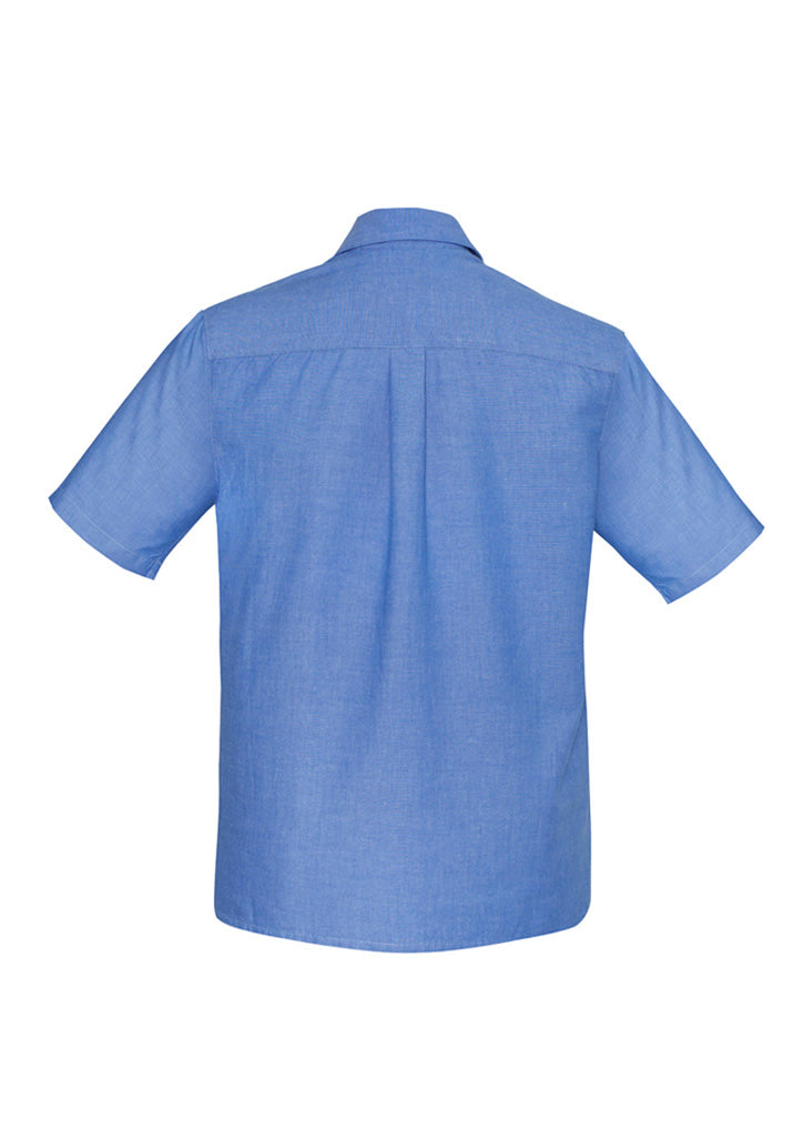 Wrinkle Free Chambray Mens S/S Shirt