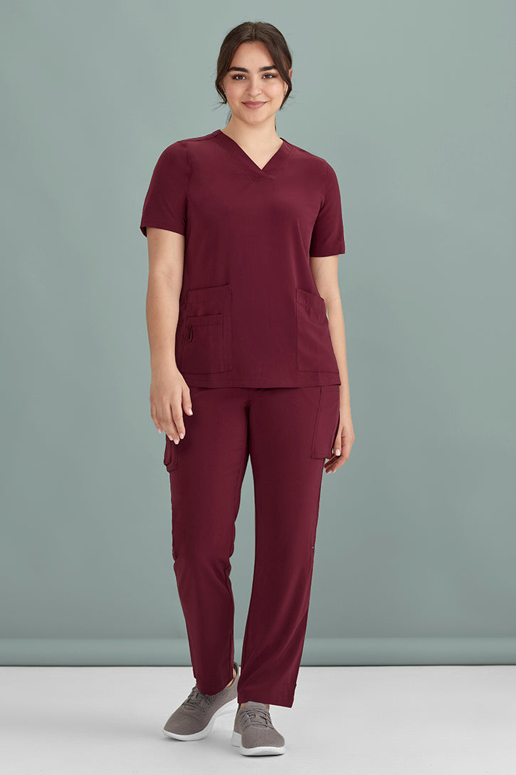 Avery Womens Straight Leg Scrub Pant
