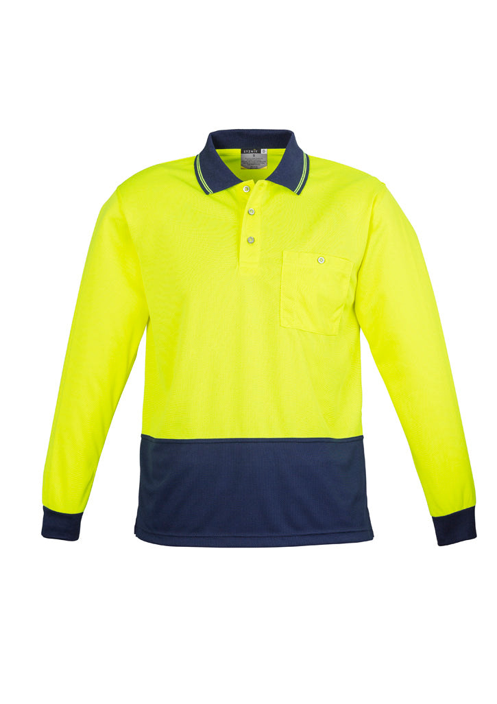 Unisex Hi Vis Basic L/S Polo
