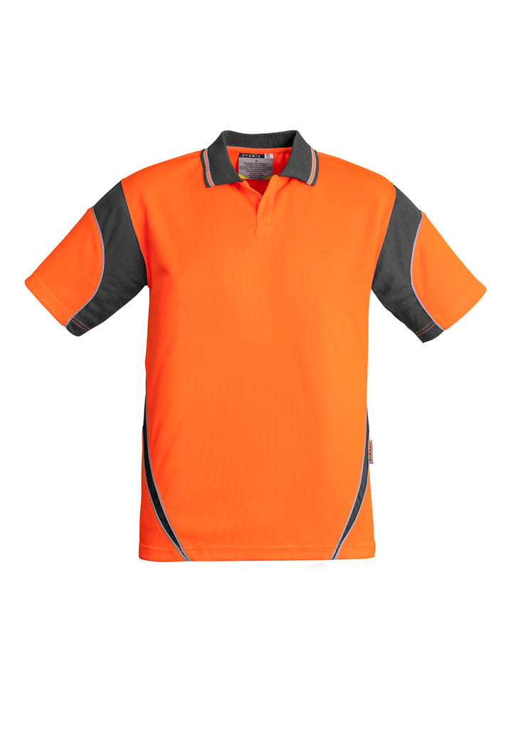 Mens Hi Vis Aztec S/S Polo