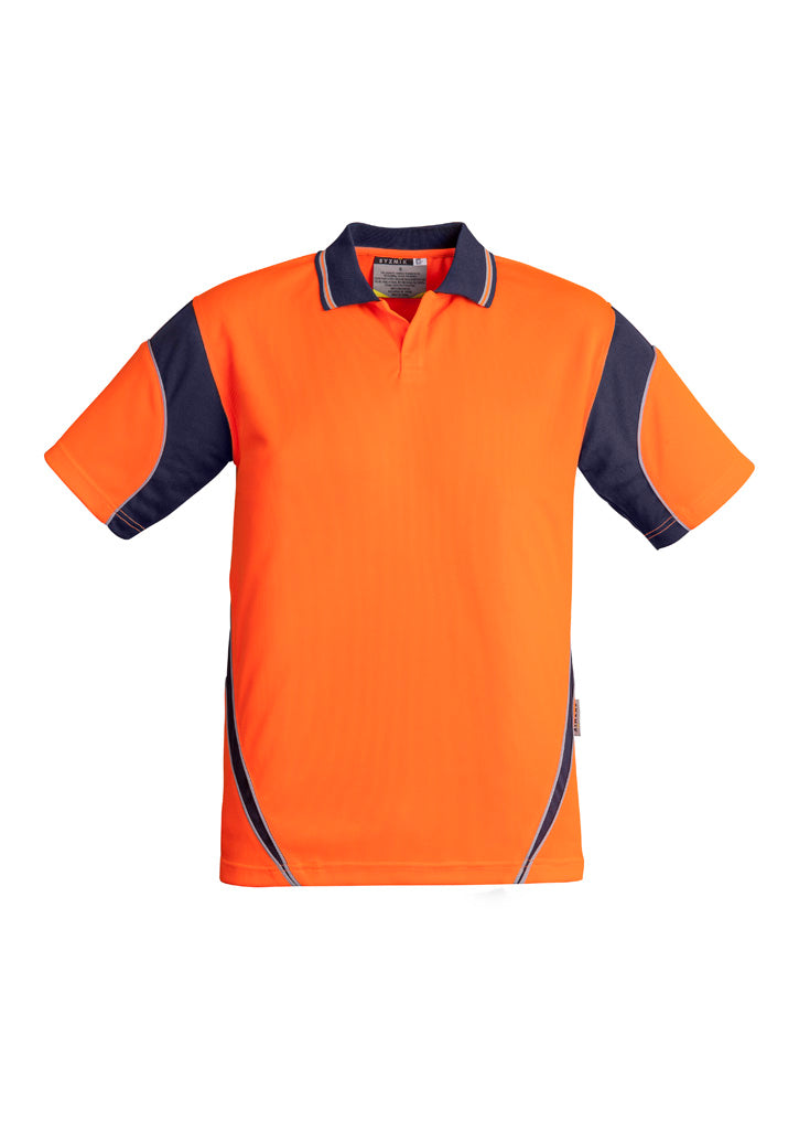 Mens Hi Vis Aztec S/S Polo