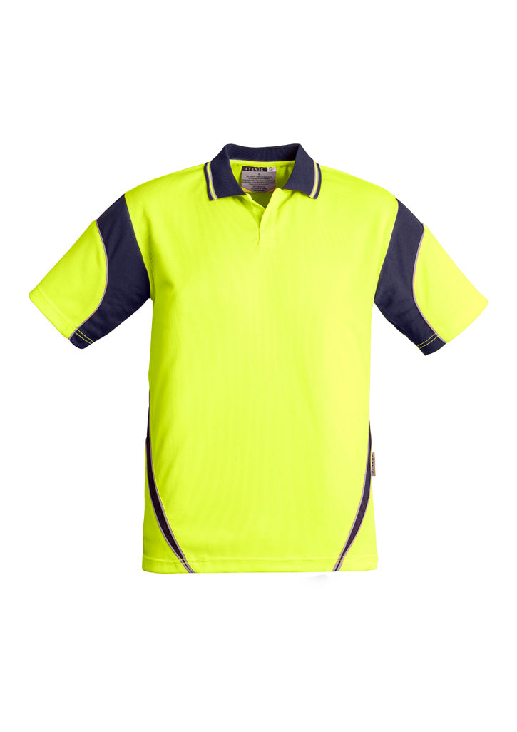 Mens Hi Vis Aztec S/S Polo