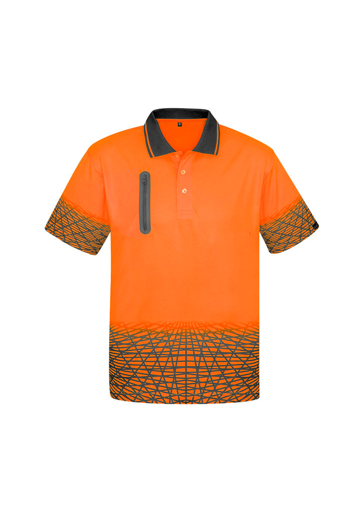 Mens Hi Vis Tracks Polo