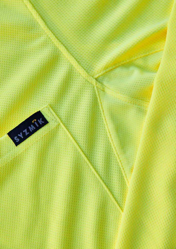 Mens Hi Vis Flux L/S Polo