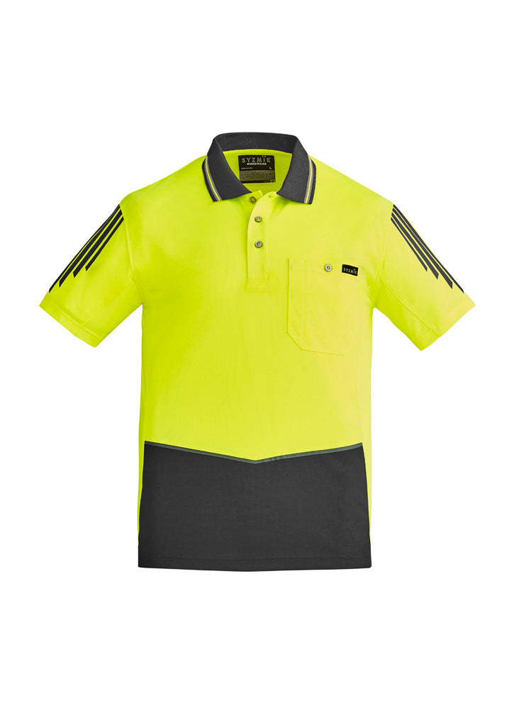 Mens Hi Vis Flux S/S Polo