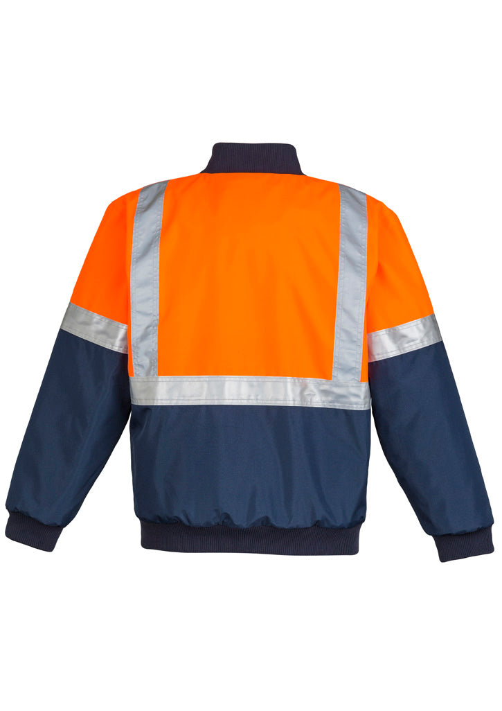 Mens Hi Vis Quilted Flying Jacket