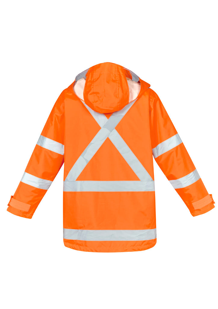 Mens Hi Vis X Back 4 In 1 Waterproof Jackets