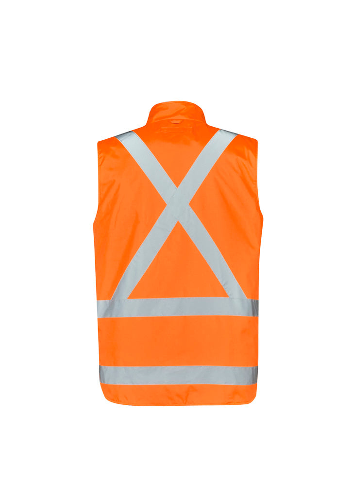 Mens Hi Vis X Back 4 In 1 Waterproof Jackets