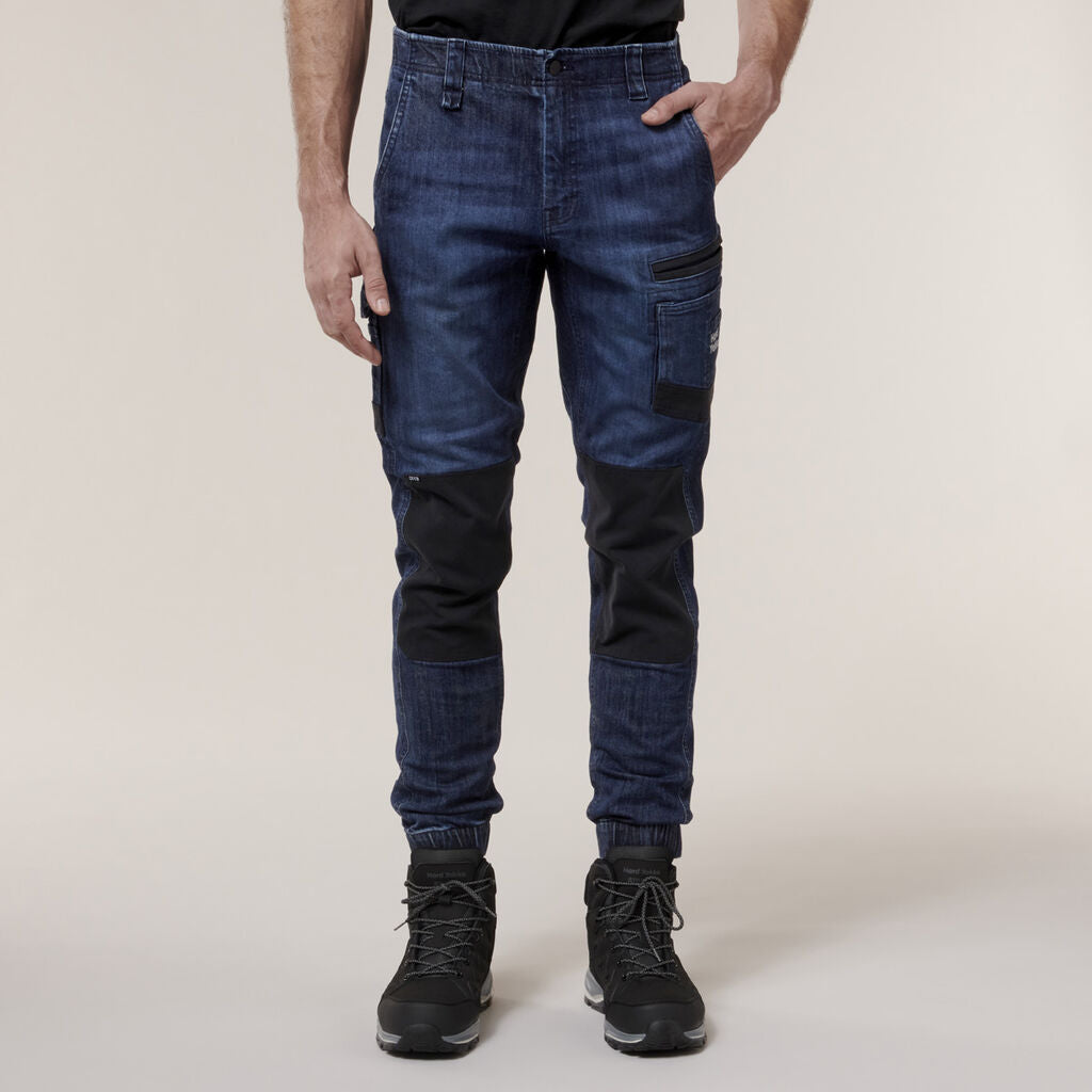Hard Yakka Raptor Cuff Denim Jeans