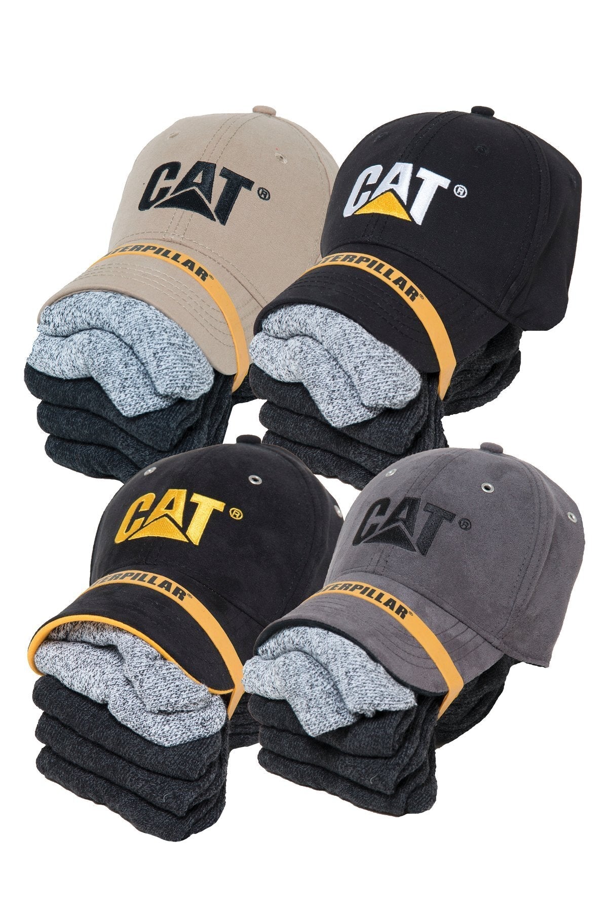 CAT  Caps/Socks Pack