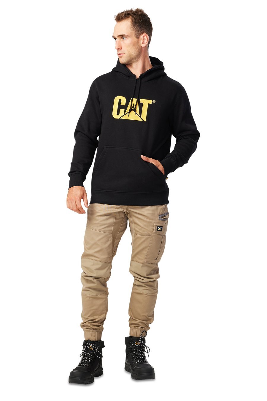CAT Trademark Hooded Sweatshirts