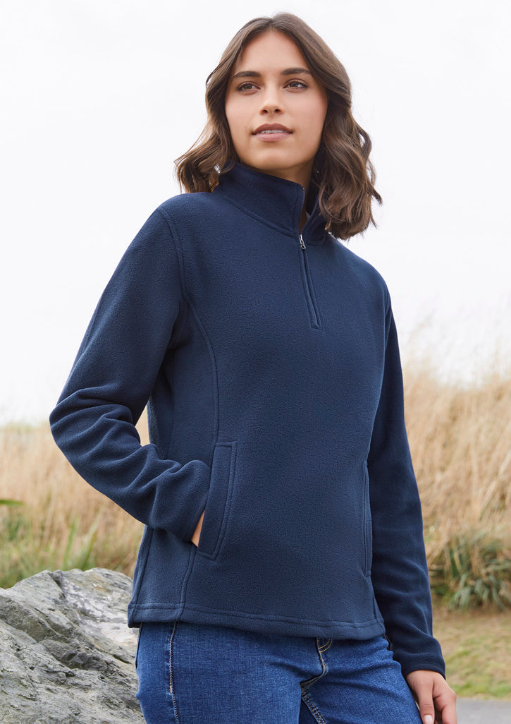 Trinity Womens Comfort Half-Zip Sweaters