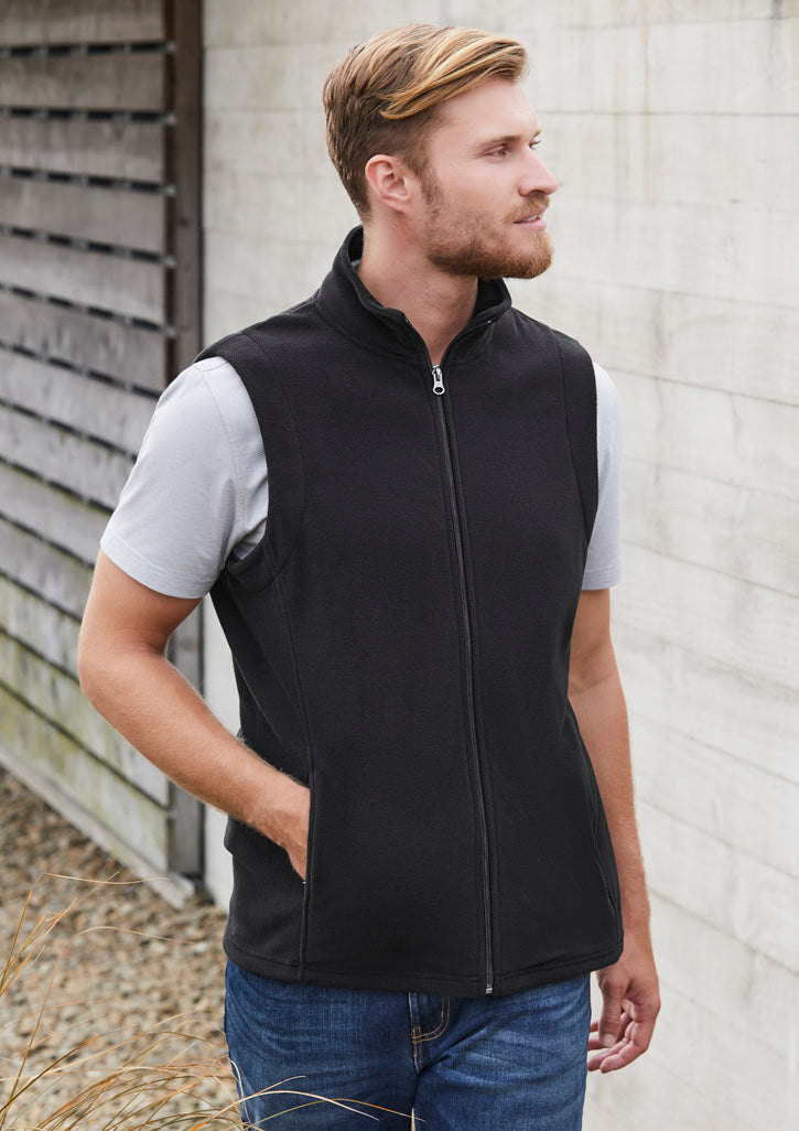 Men's Basic Microfleece Vest