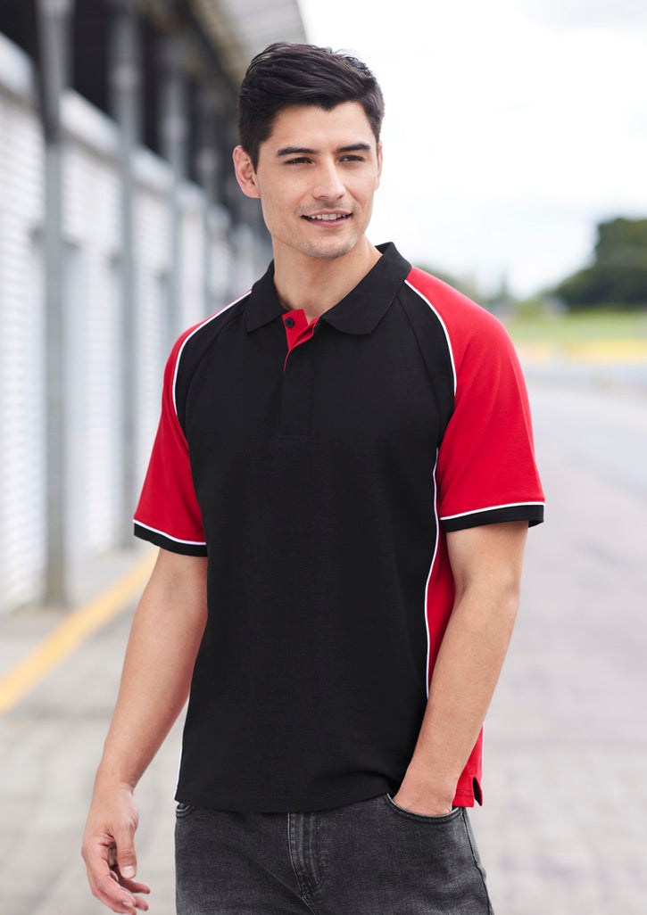 Paxton Low Pill Yarn Mens Polos