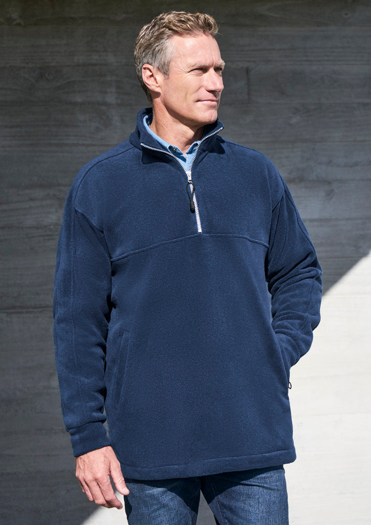 Men's Heavy Winter 1/2 Zip Fleece