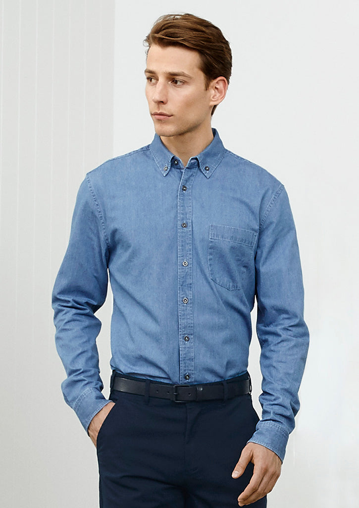 Otto Cotton Mens Long Sleeve Shirts