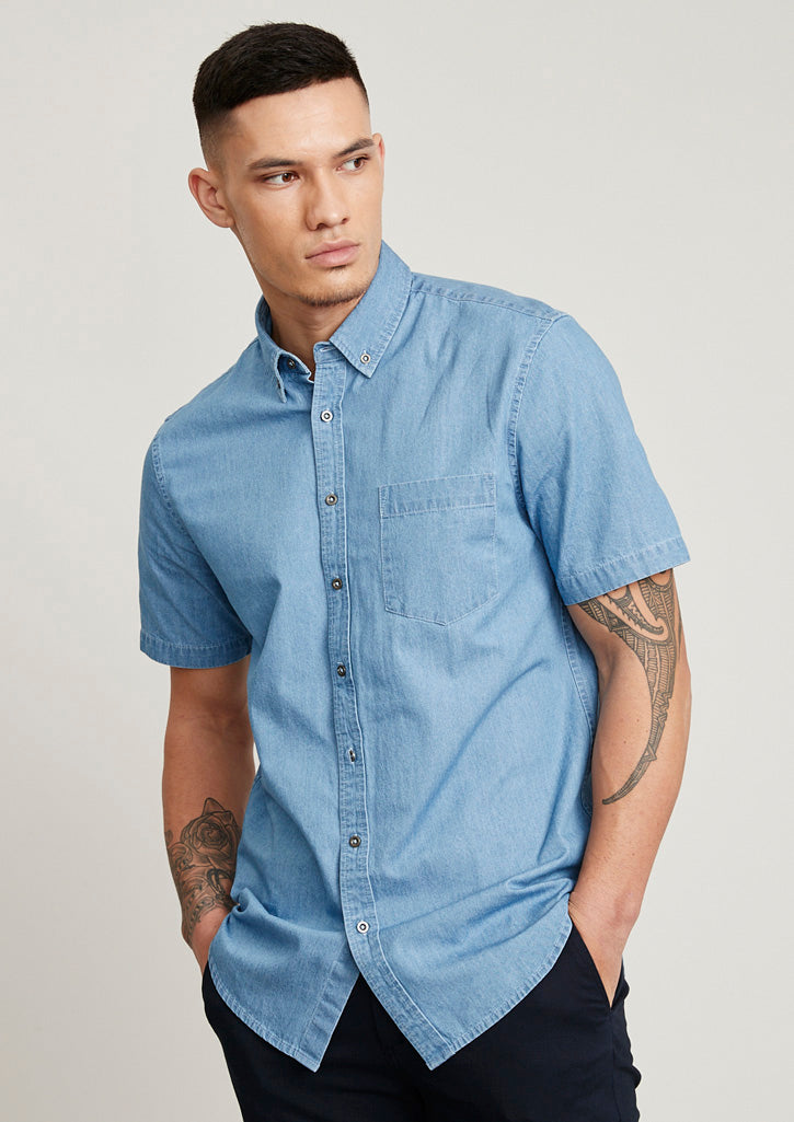 Otto Cotton Mens Short Sleeve Shirts