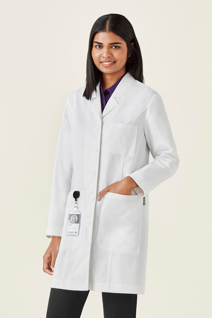 Hope Womens Long Line Lab Coat