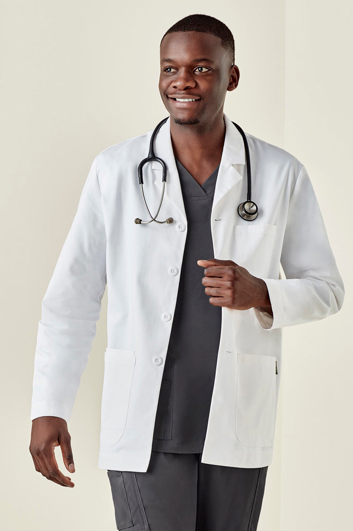 Hope Mens Cropped Lab Coat