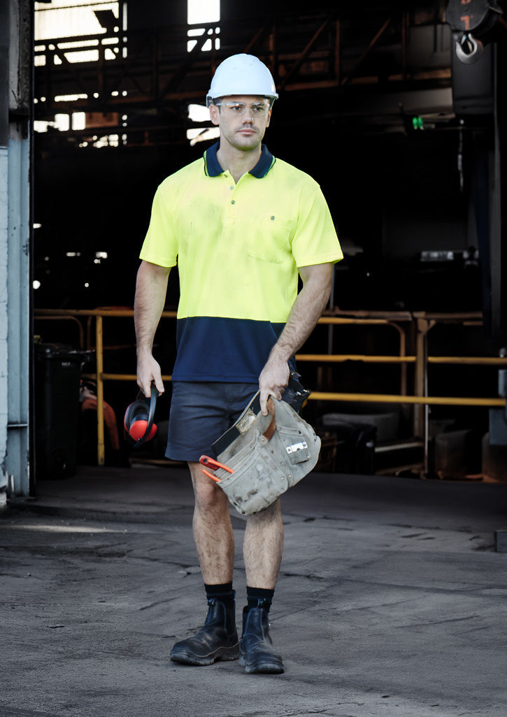 Unisex Hi Vis Basic S/S Polo