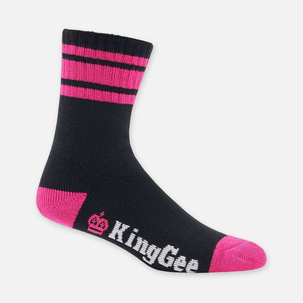 KingGee Women's Bamboo Crew Work Socks