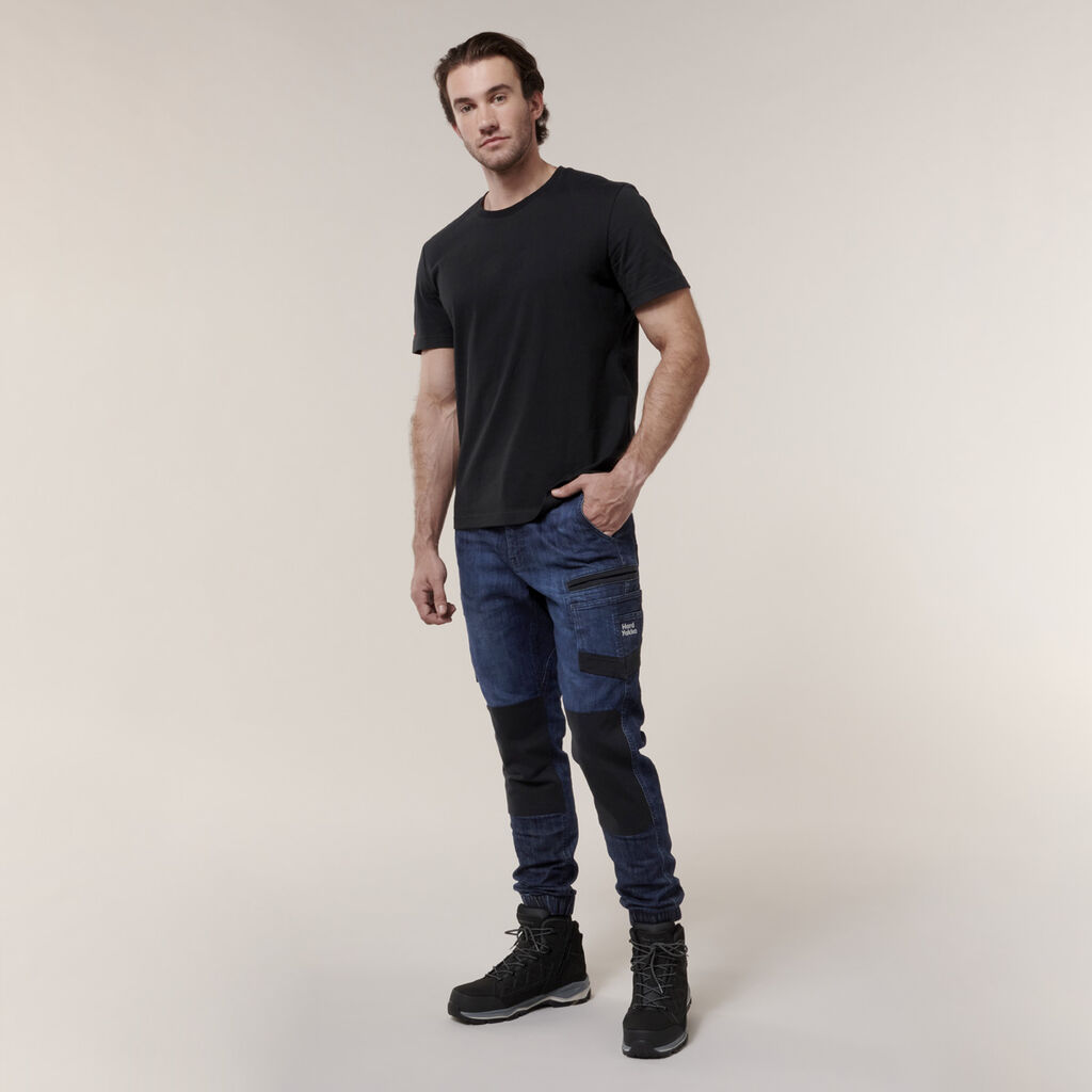 Hard Yakka Raptor Cuff Denim Jeans